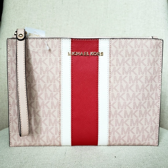 SOLD NWT Michael Kors Abbey Backpack & Wristlet - Picture 6 of 8